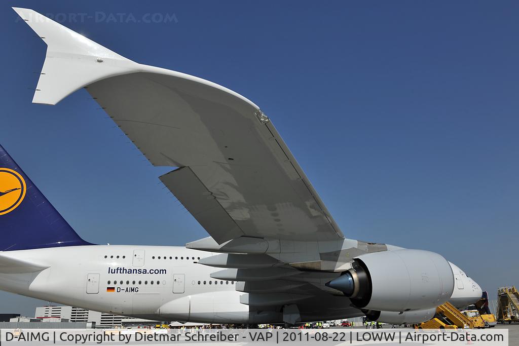 D-AIMG, 2011 Airbus A380-841 C/N 069, Lufthansa Airbus A380