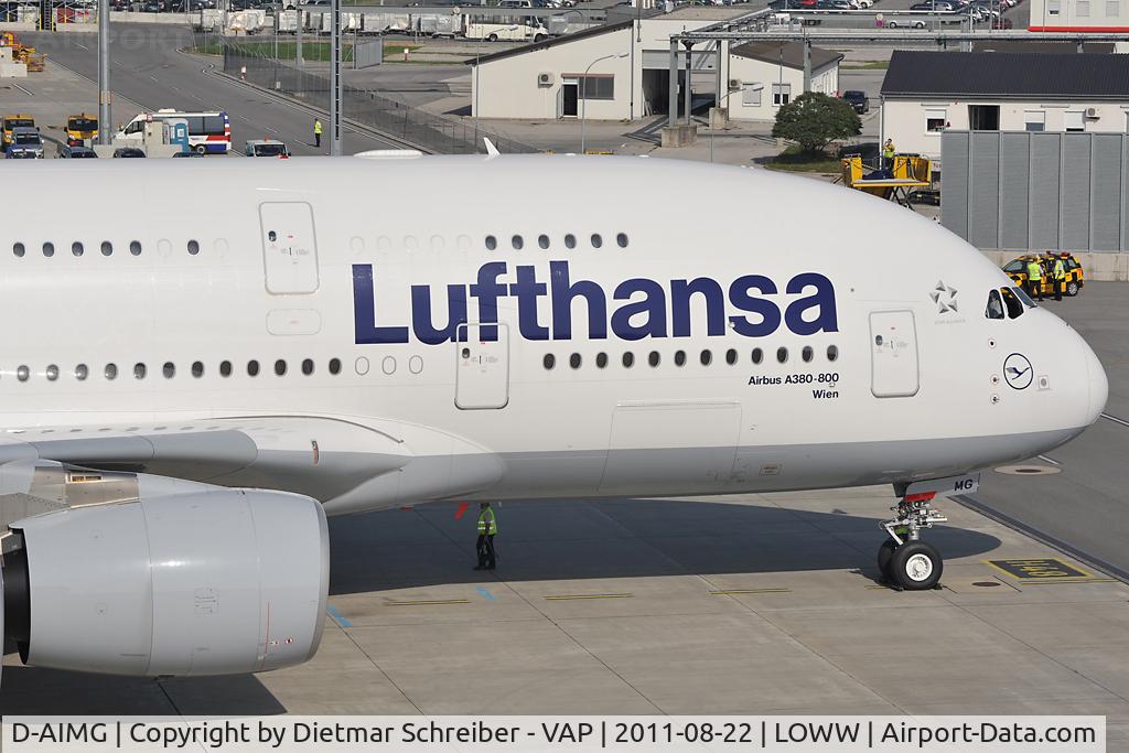 D-AIMG, 2011 Airbus A380-841 C/N 069, Lufthansa Airbus A380
