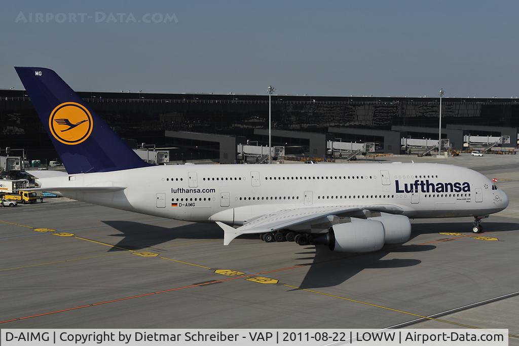D-AIMG, 2011 Airbus A380-841 C/N 069, Lufthansa Airbus A380