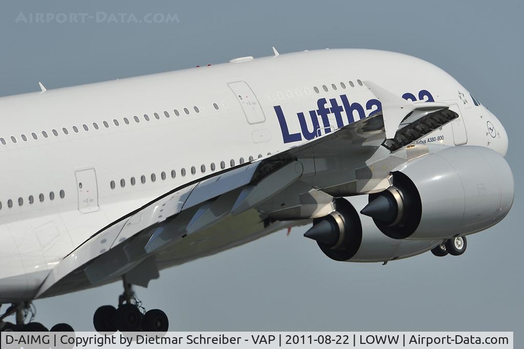 D-AIMG, 2011 Airbus A380-841 C/N 069, Lufthansa Airbus A380