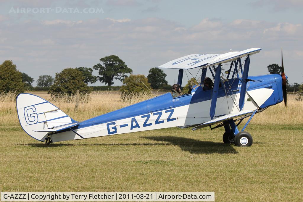 G-AZZZ, 1944 De Havilland DH-82A Tiger Moth II C/N 86311, Participant at the 80th Anniversary De Havilland Moth Club International Rally at Belvoir Castle , United Kingdom