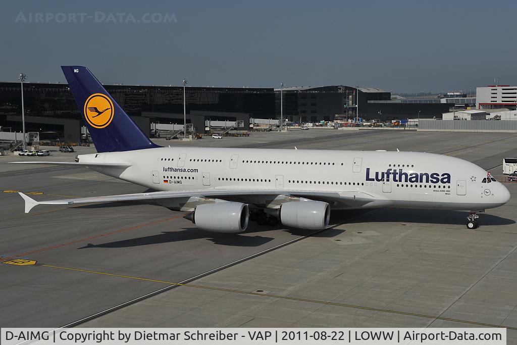 D-AIMG, 2011 Airbus A380-841 C/N 069, Lufthansa Airbus A380