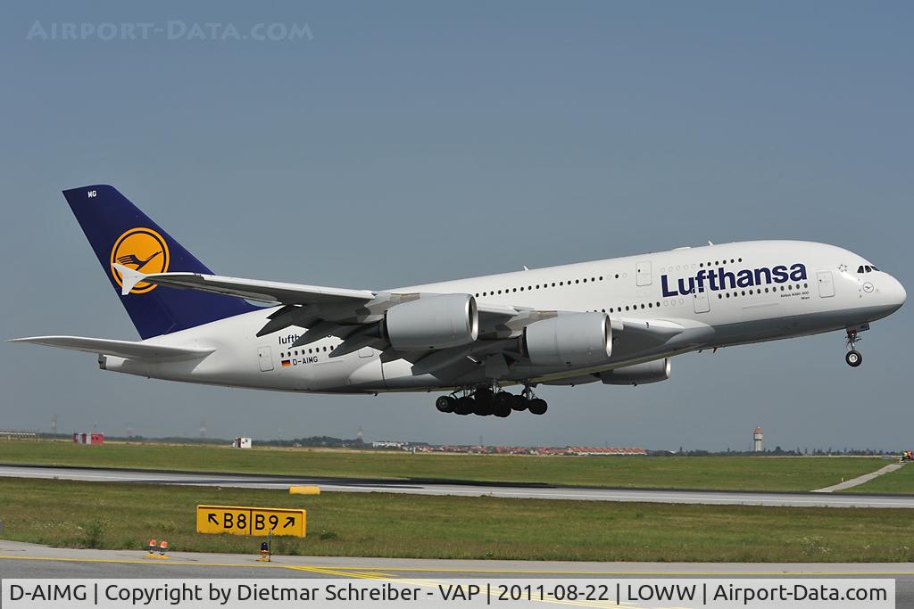 D-AIMG, 2011 Airbus A380-841 C/N 069, Lufthansa Airbus A380