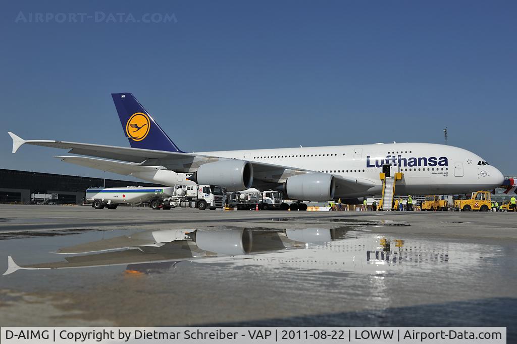D-AIMG, 2011 Airbus A380-841 C/N 069, Lufthansa Airbus A380