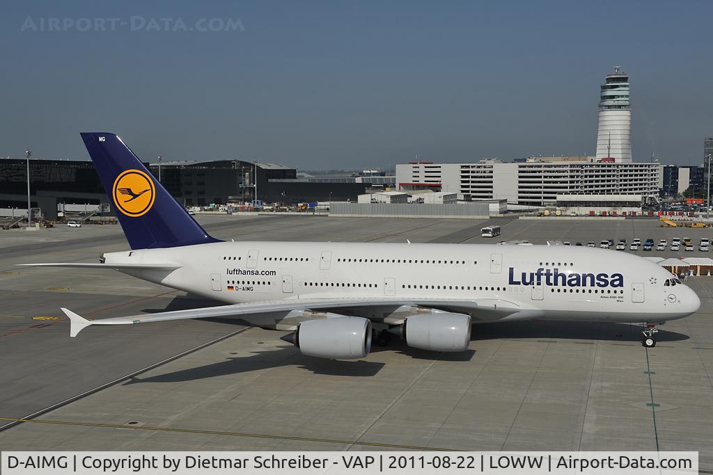 D-AIMG, 2011 Airbus A380-841 C/N 069, Lufthansa Airbus A380