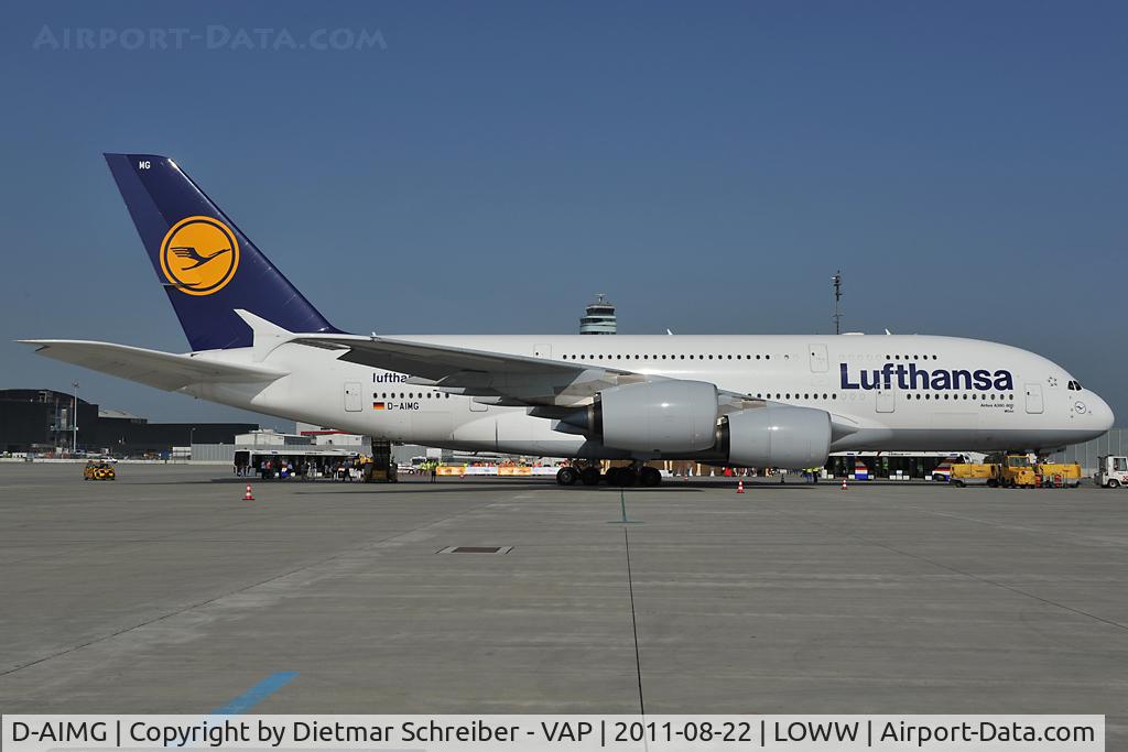 D-AIMG, 2011 Airbus A380-841 C/N 069, Lufthansa Airbus A380