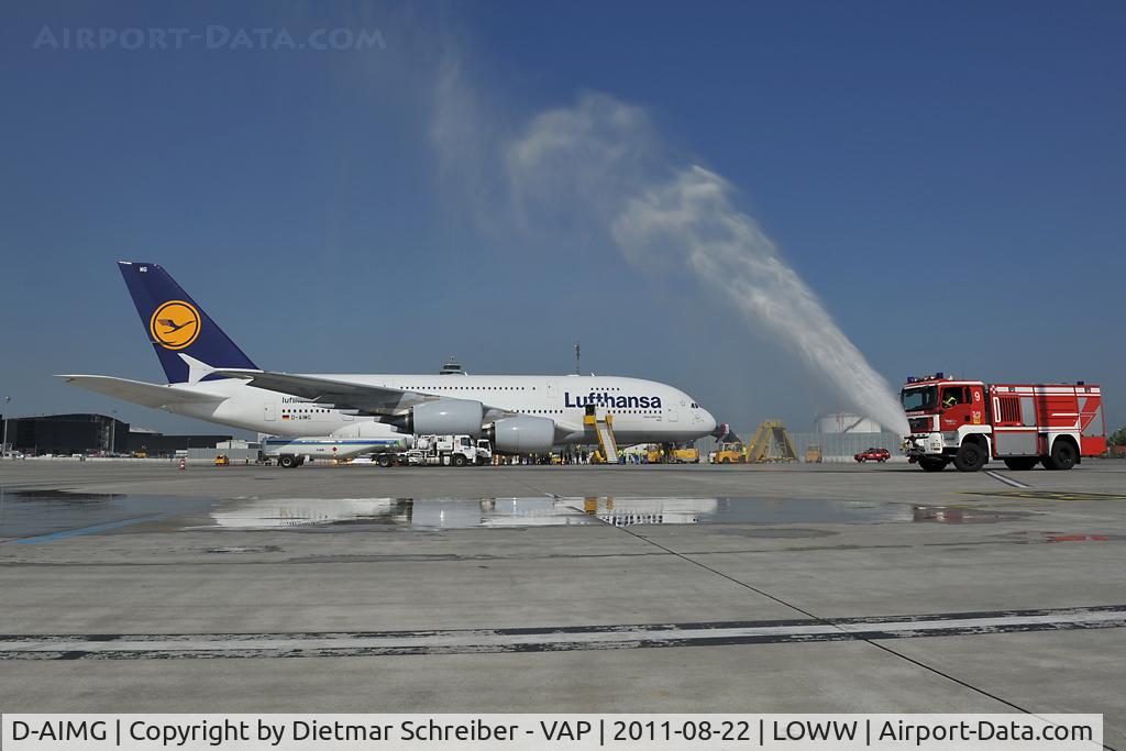 D-AIMG, 2011 Airbus A380-841 C/N 069, Lufthansa Airbus A380