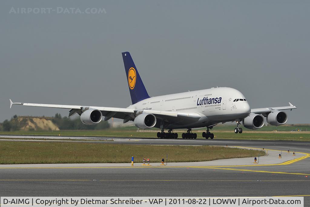 D-AIMG, 2011 Airbus A380-841 C/N 069, Lufthansa Airbus A380