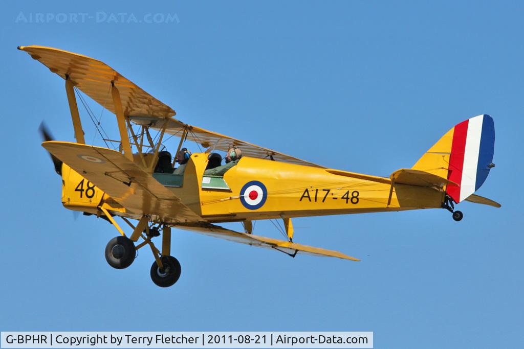 G-BPHR, 1940 De Havilland Australia DH-82A Tiger Moth C/N DHA45, Participant at the 80th Anniversary De Havilland Moth Club International Rally at Belvoir Castle , United Kingdom