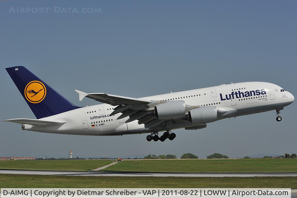 D-AIMG, 2011 Airbus A380-841 C/N 069, Lufthansa Airbus A380