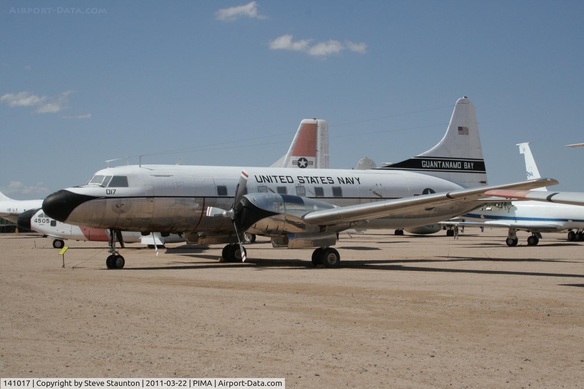 141017, 1956 Convair C-131F (R4Y-1) Samaritan C/N 300, Taken at Pima Air and Space Museum, in March 2011 whilst on an Aeroprint Aviation tour