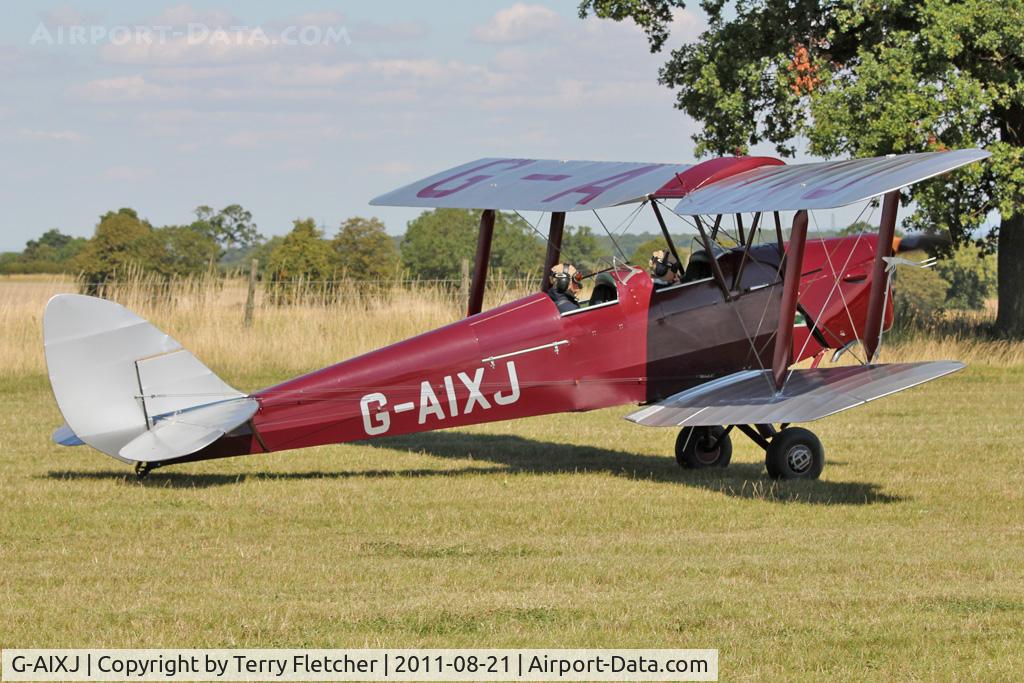 G-AIXJ, 1942 De Havilland DH-82A Tiger Moth II C/N 85434, Participant at the 80th Anniversary De Havilland Moth Club International Rally at Belvoir Castle , United Kingdom
