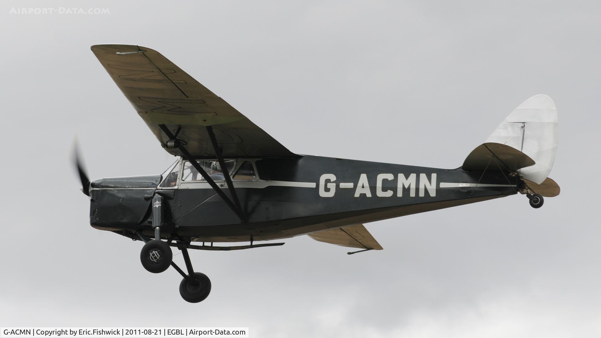 G-ACMN, 1934 De Havilland DH.85 Leopard Moth C/N 7050, 41. The de Havilland Moth Club International Moth Rally, celebrating the 80th anniversary of the DH82 Tiger Moth. Held at Belvoir Castle. A most enjoyable day.