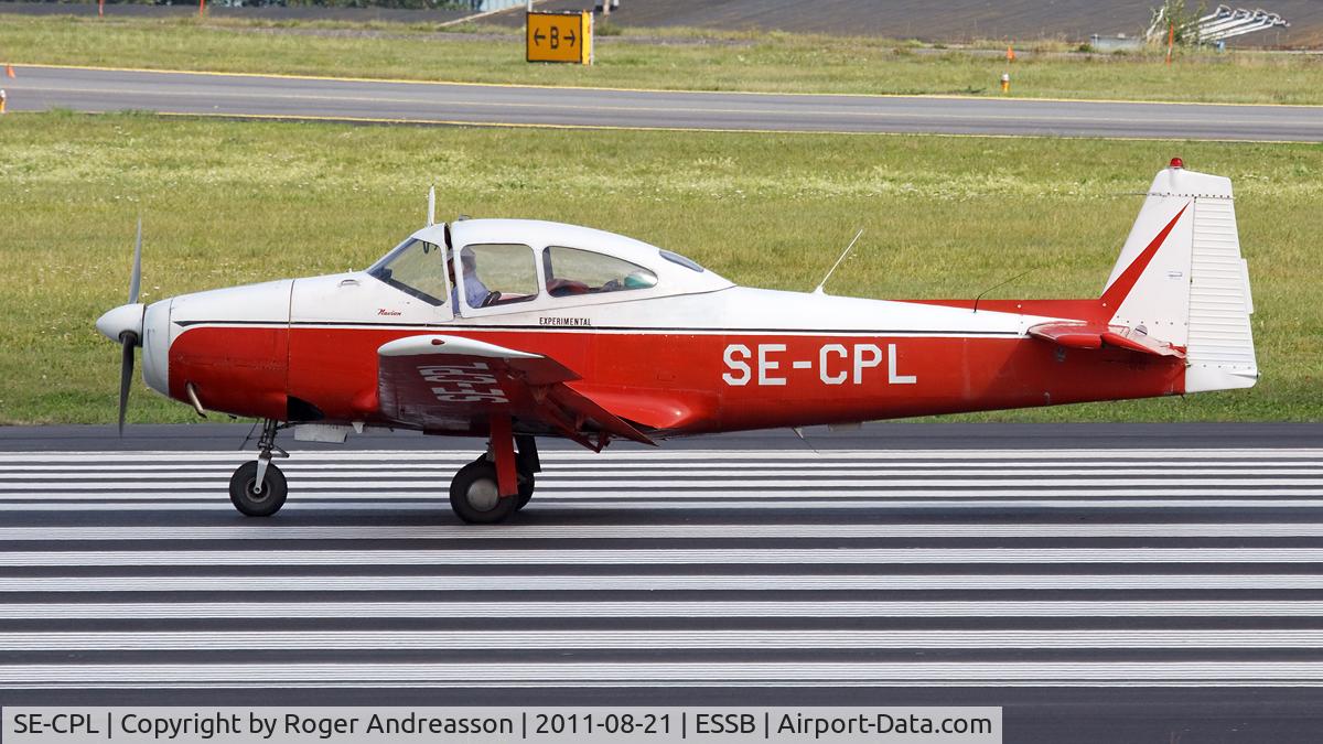 SE-CPL, 1949 Ryan Navion A C/N NAV-4-1786, One of the oldest a/c based at BMA