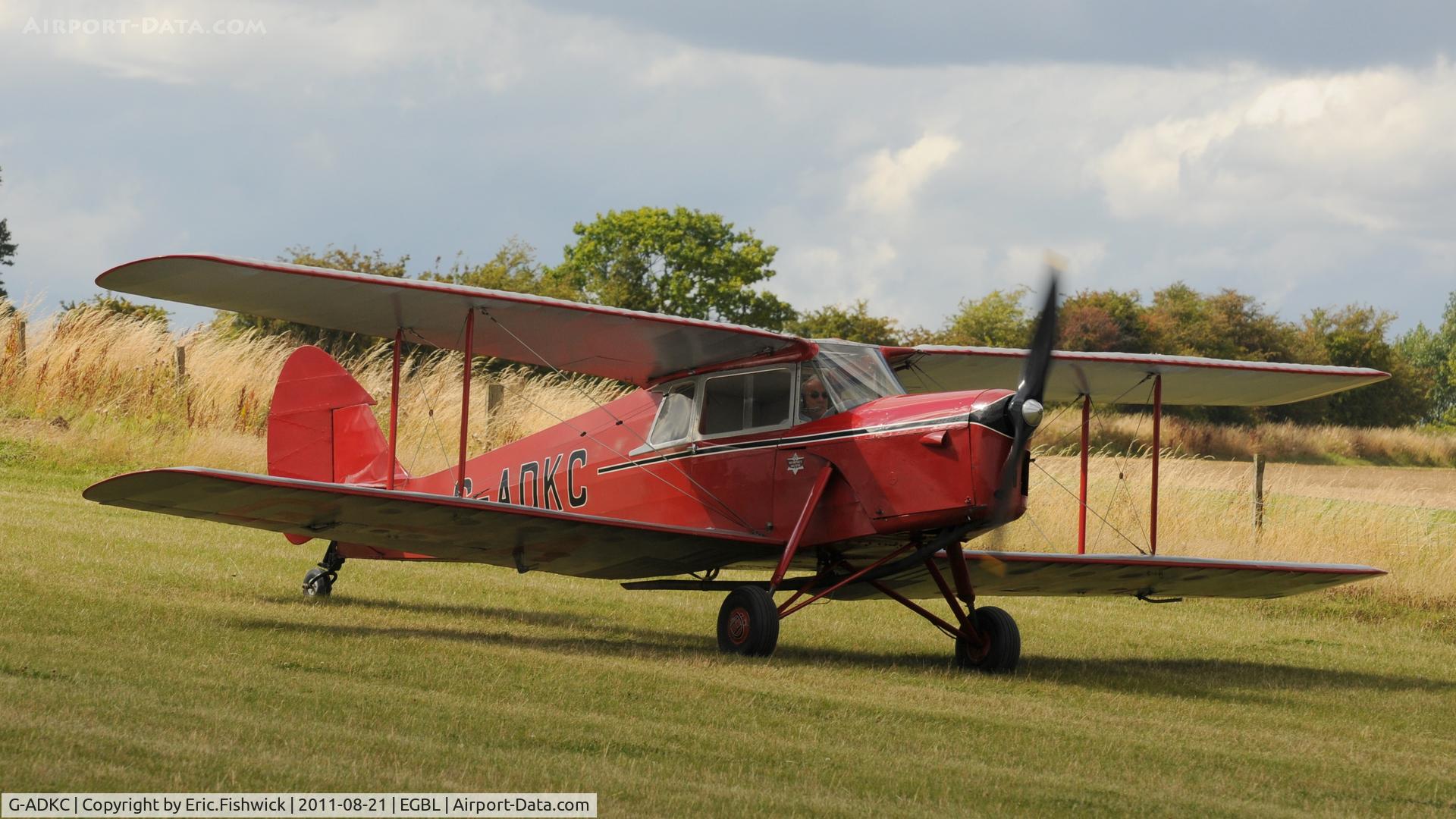 G-ADKC, 1936 De Havilland DH.87B Hornet Moth C/N 8064, 3. The de Havilland Moth Club International Moth Rally, celebrating the 80th anniversary of the DH82 Tiger Moth. Held at Belvoir Castle. A most enjoyable day.