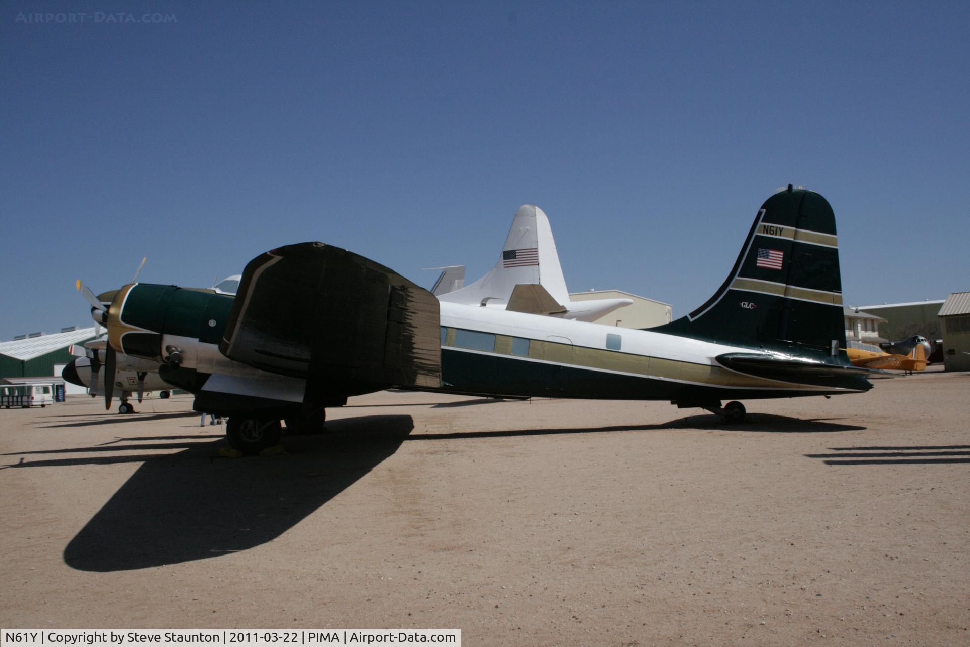 N61Y, 1939 Douglas B-23 Dragon Dragon C/N 2737, Taken at Pima Air and Space Museum, in March 2011 whilst on an Aeroprint Aviation tour