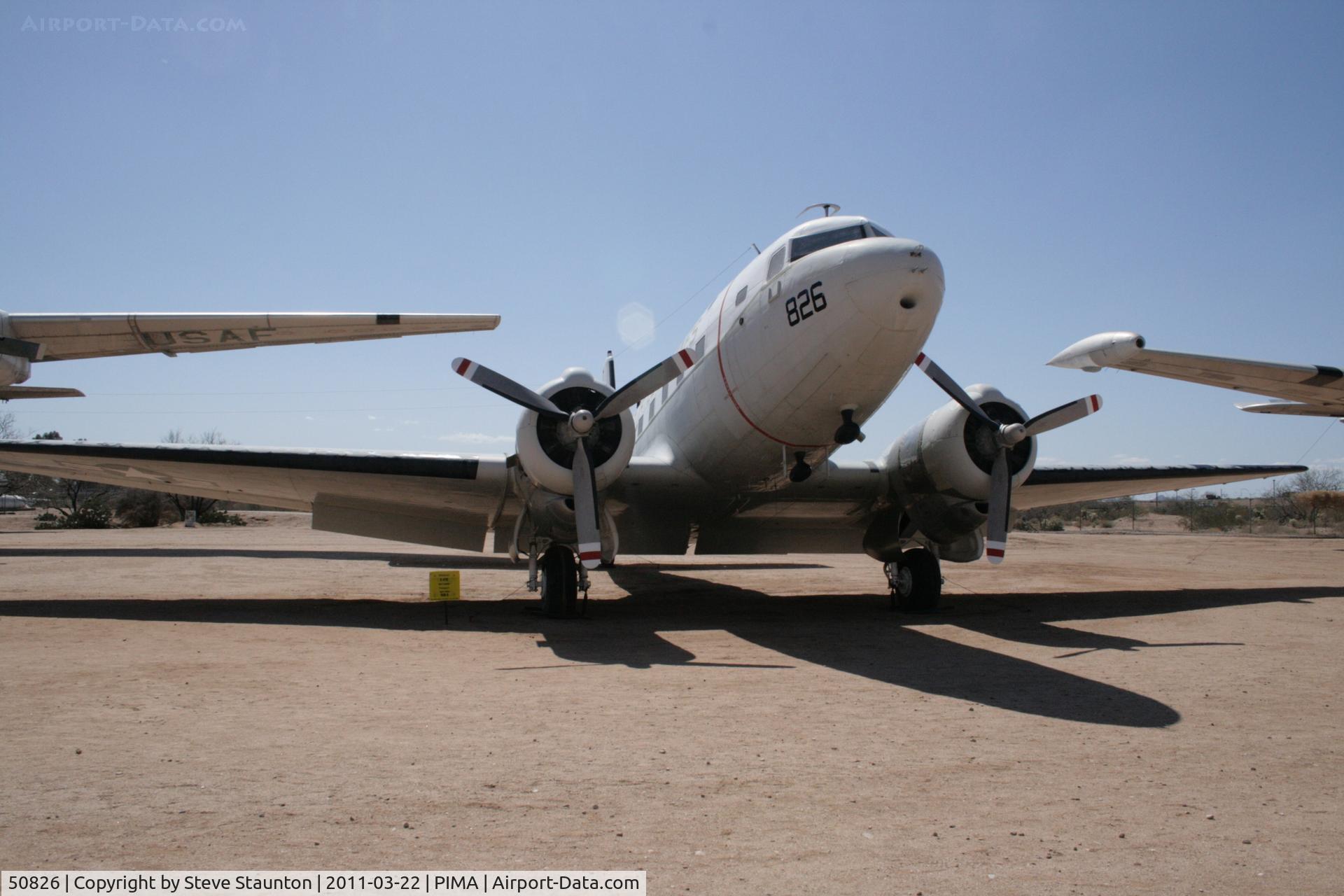 50826, Douglas C-117D C/N 43363, Taken at Pima Air and Space Museum, in March 2011 whilst on an Aeroprint Aviation tour