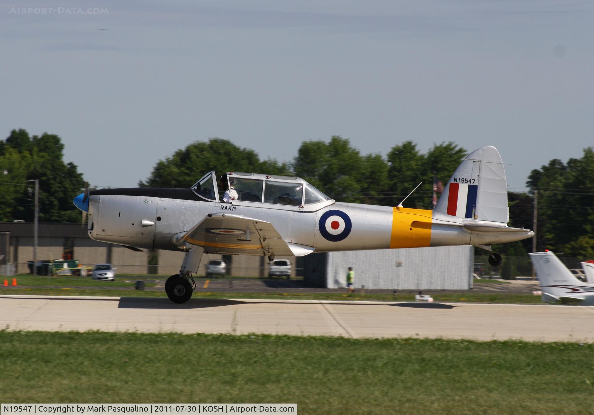 N19547, 1951 De Havilland DHC-1 Chipmunk T.10 C/N C1/0482, DHC-1