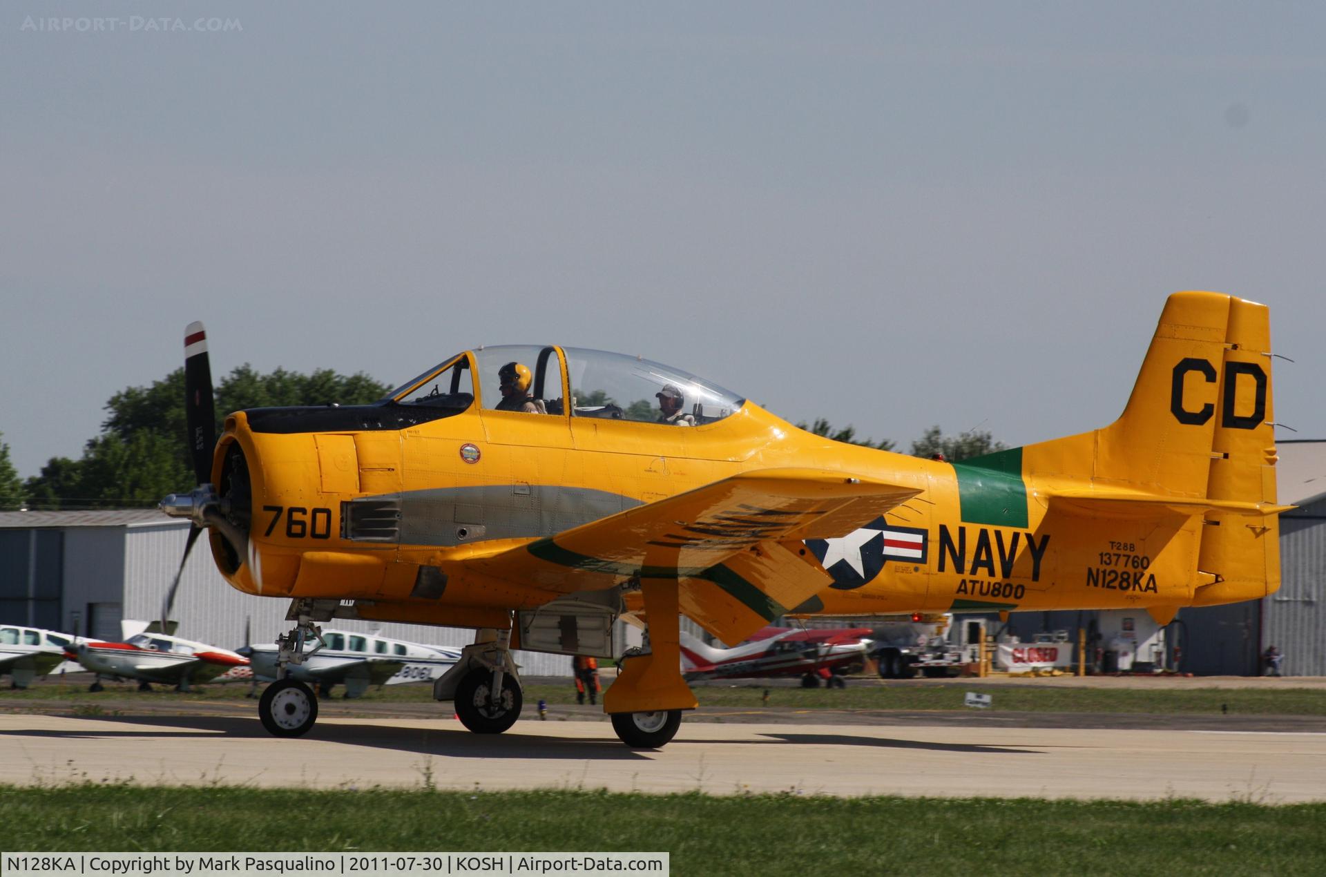 N128KA, 1958 North American T-28B Trojan C/N 200-123 (137760), North American T-28B