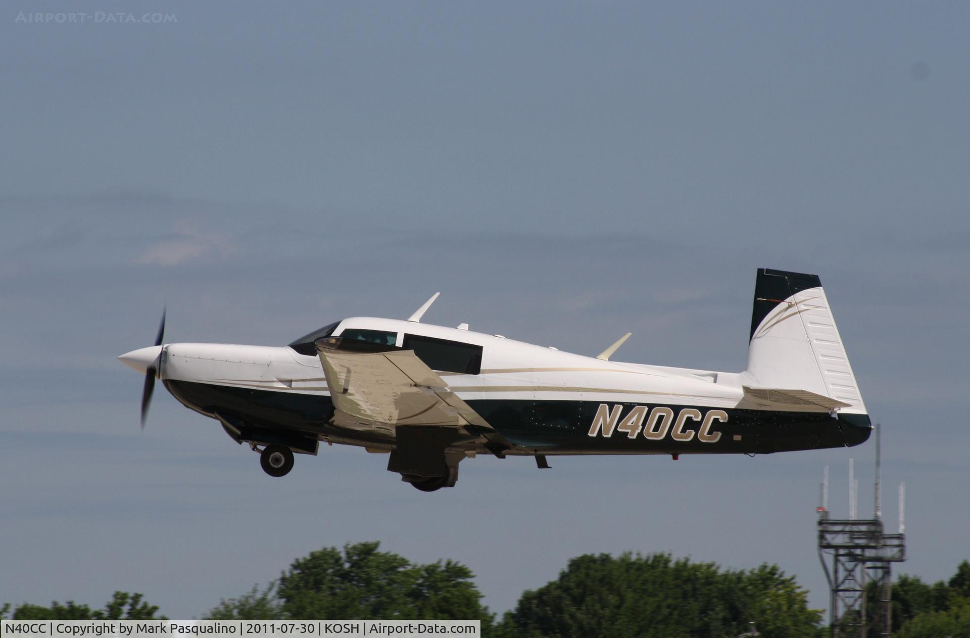 N40CC, 1981 Mooney M20K C/N 25-0646, Mooney M20K