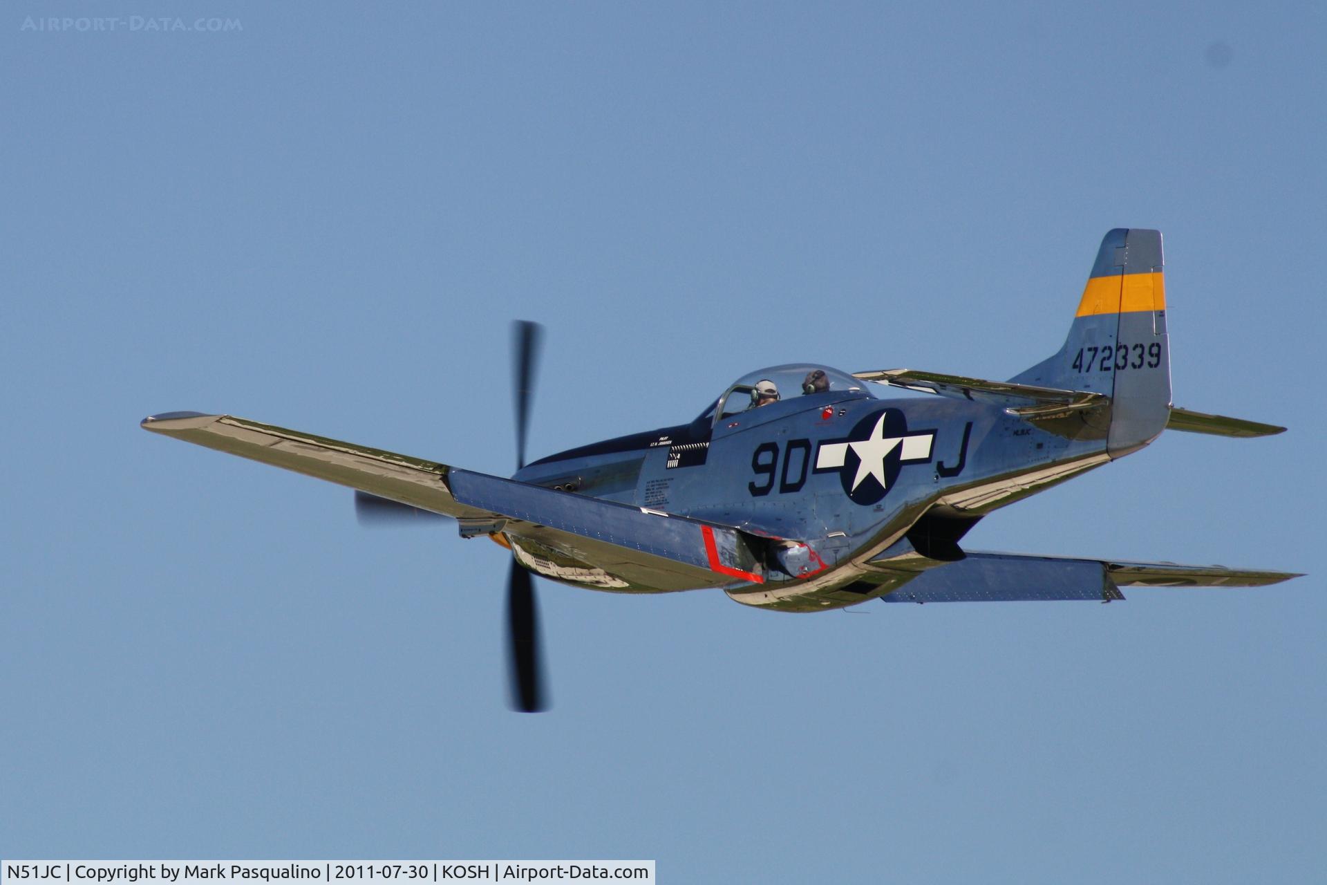 N51JC, 1944 North American P-51D Mustang C/N 122-38798, North American P-51D
