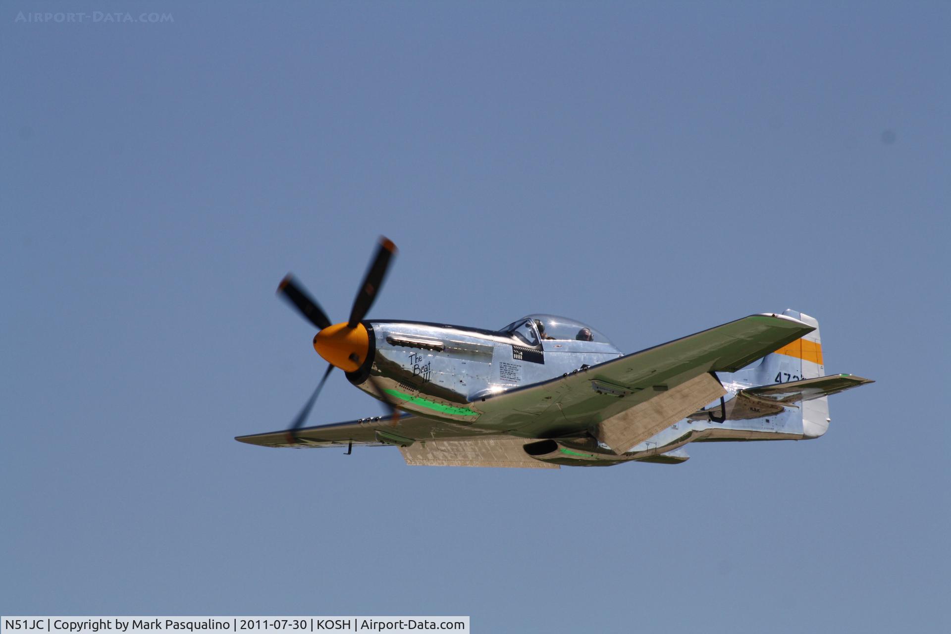 N51JC, 1944 North American P-51D Mustang C/N 122-38798, North American P-51D