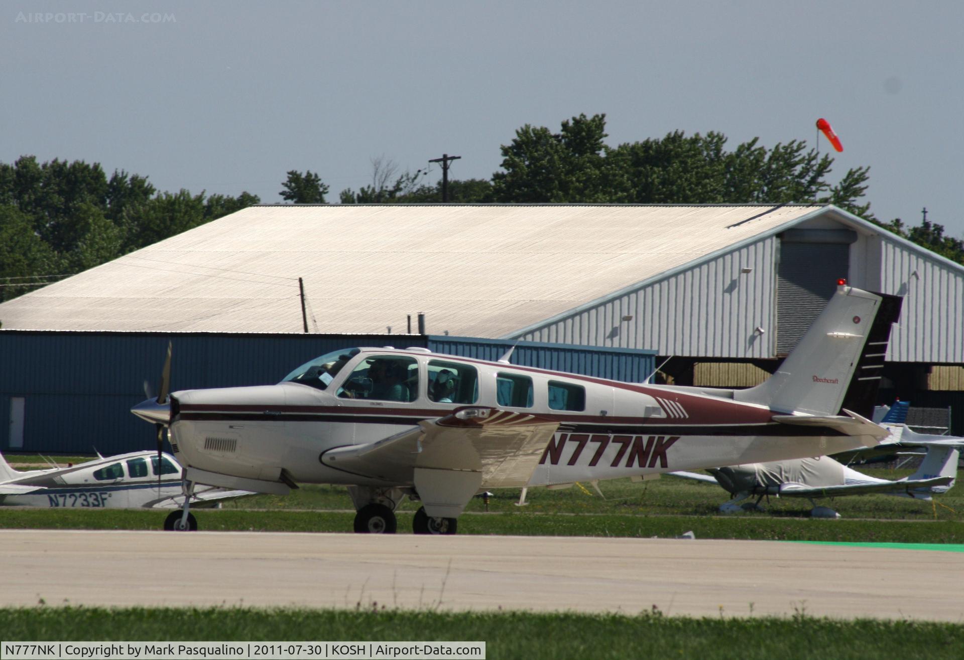 N777NK, 1996 Beech A36 Bonanza 36 C/N E-2996, Beech A36