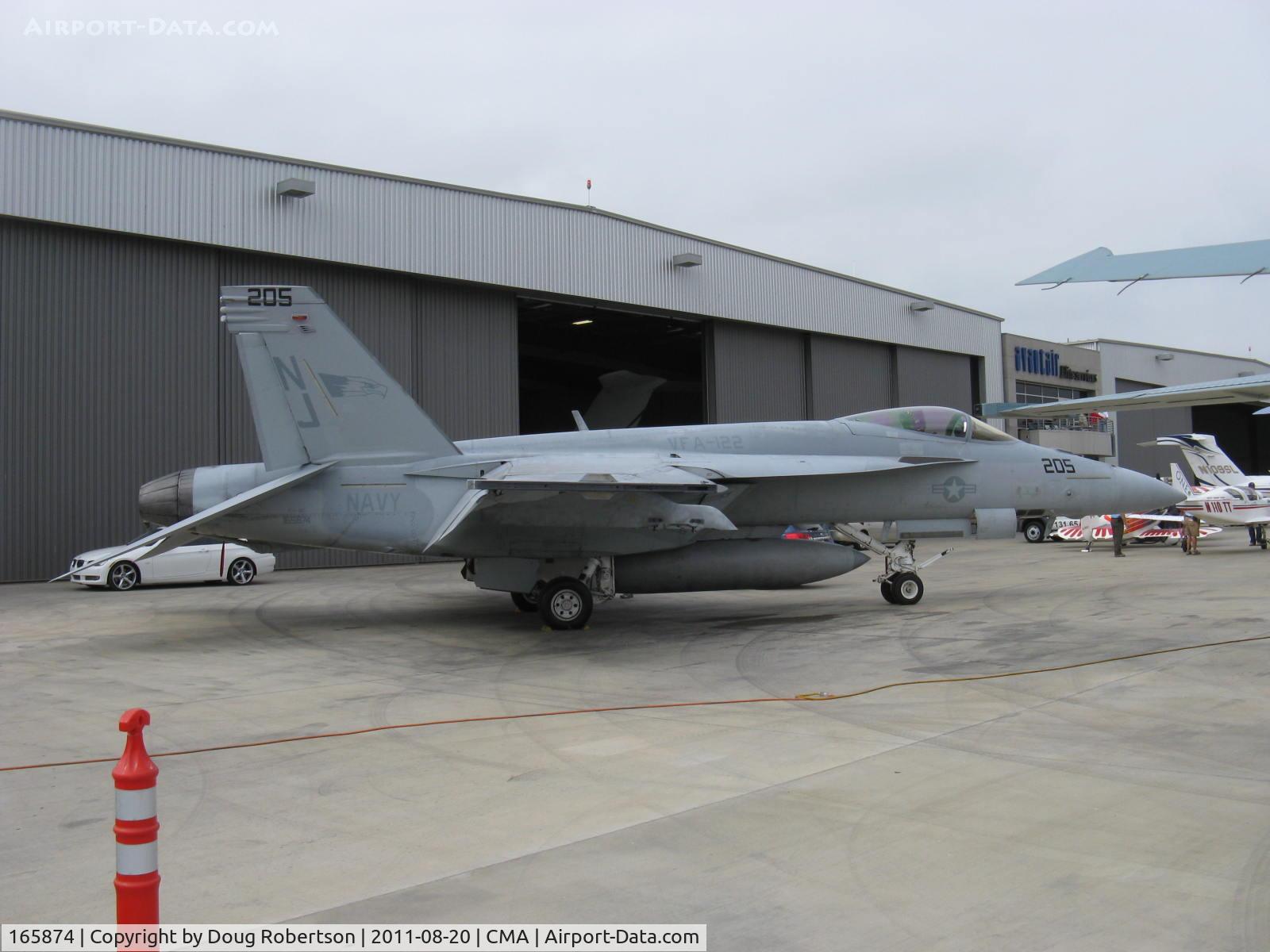 165874, Boeing F/A-18E Super Hornet C/N E050, Boeing F/A-18E SUPER HORNET, two General Electric F414-GE 400 Turbofans, 14.000 lb thrust each, 22,000 lb thrust each with afterburner