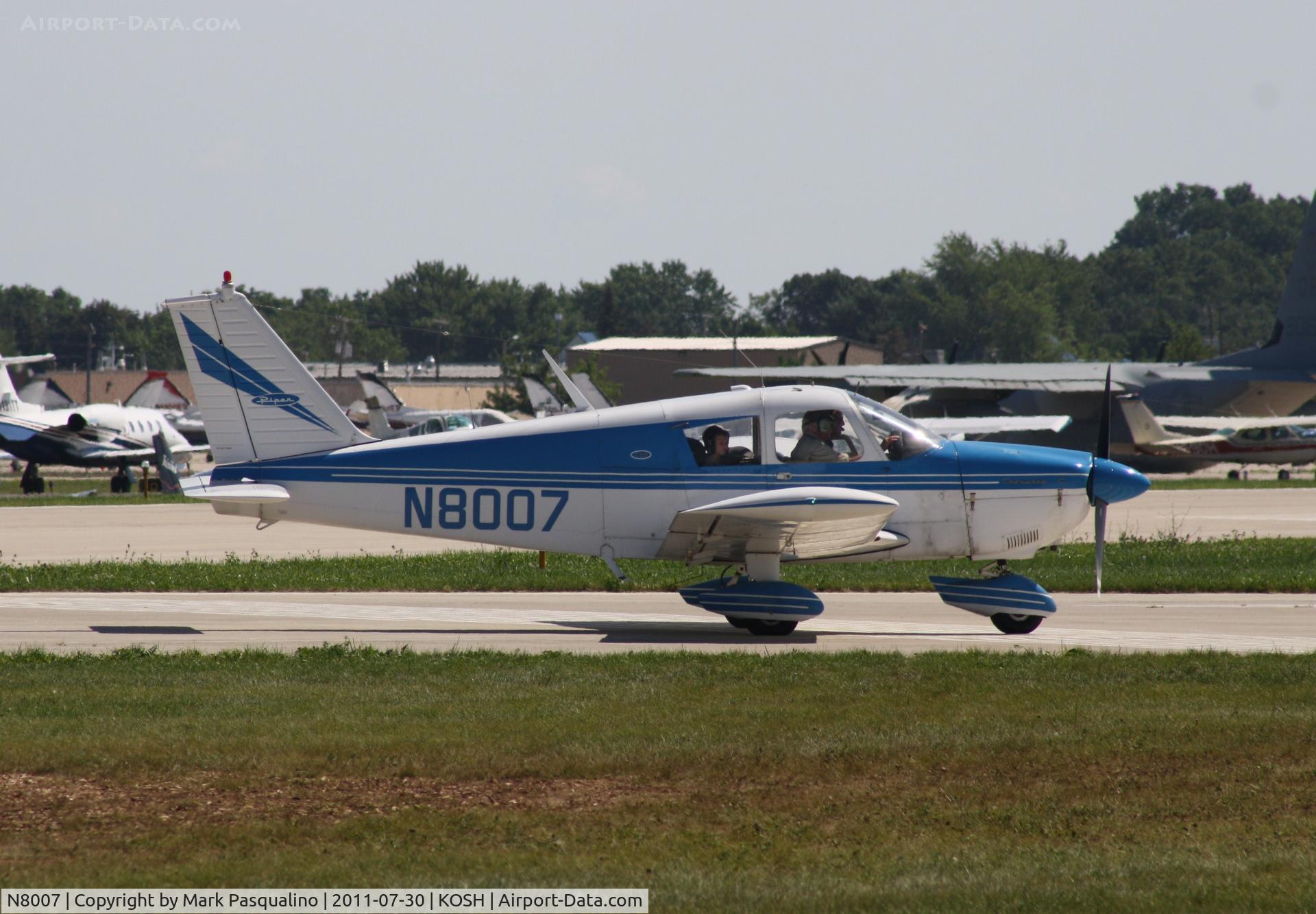 N8007, 1966 Piper PA-28-180 C/N 28-3225, Piper PA-28-180