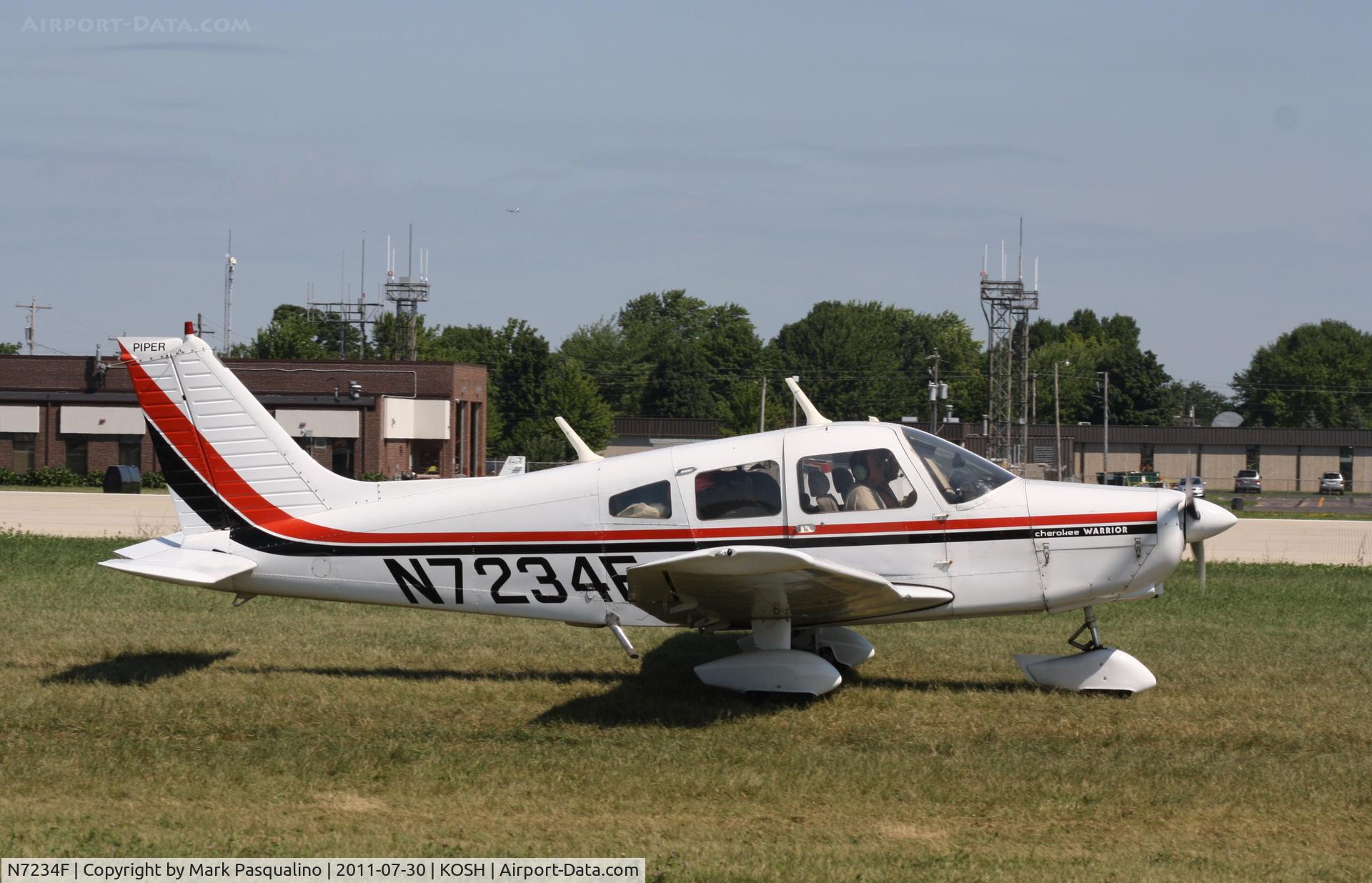 N7234F, 1976 Piper PA-28-151 C/N 28-7715203, Piper PA-28-151