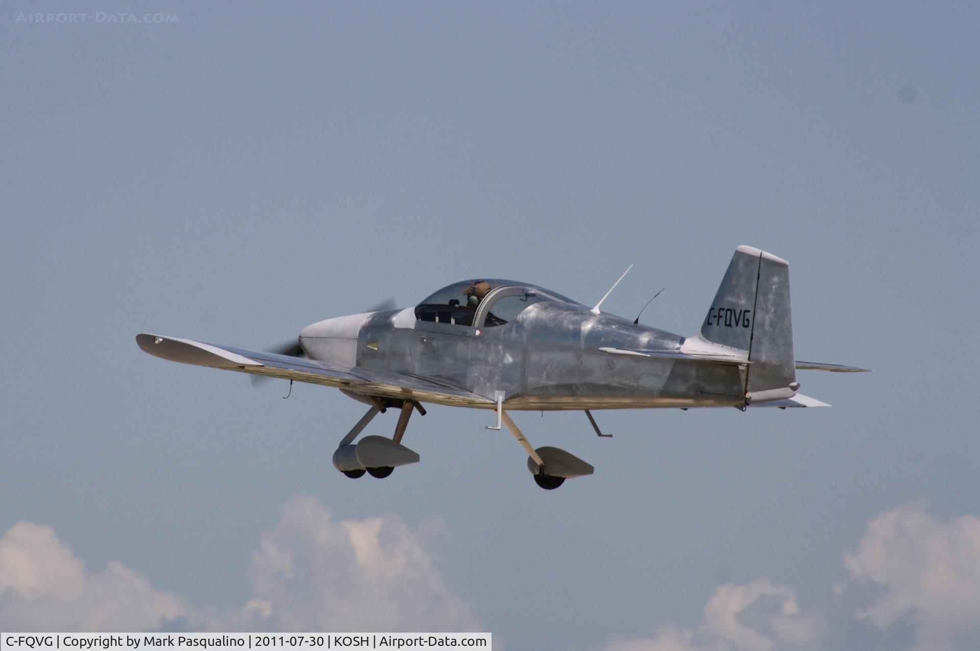 C-FQVG, 2008 Vans RV-6A C/N 21077, Vans RV-6A