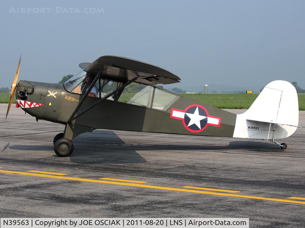 N39563, 1944 Aeronca 65-TAC C/N F5664TA, at Lancaster