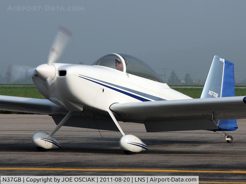 N37GB, 2005 Vans RV-8 C/N 003, @ Lancaster