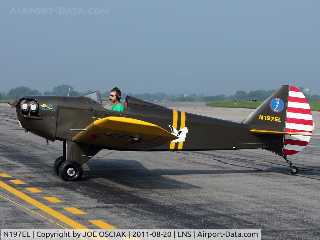 N197EL, 1997 Bowers Fly Baby C/N 1000, @ Lancaster