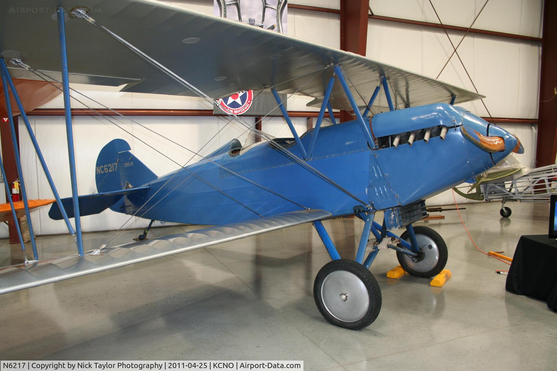 N6217, 1928 Travel Air 2000 C/N 669, On display at the Yanks air museum