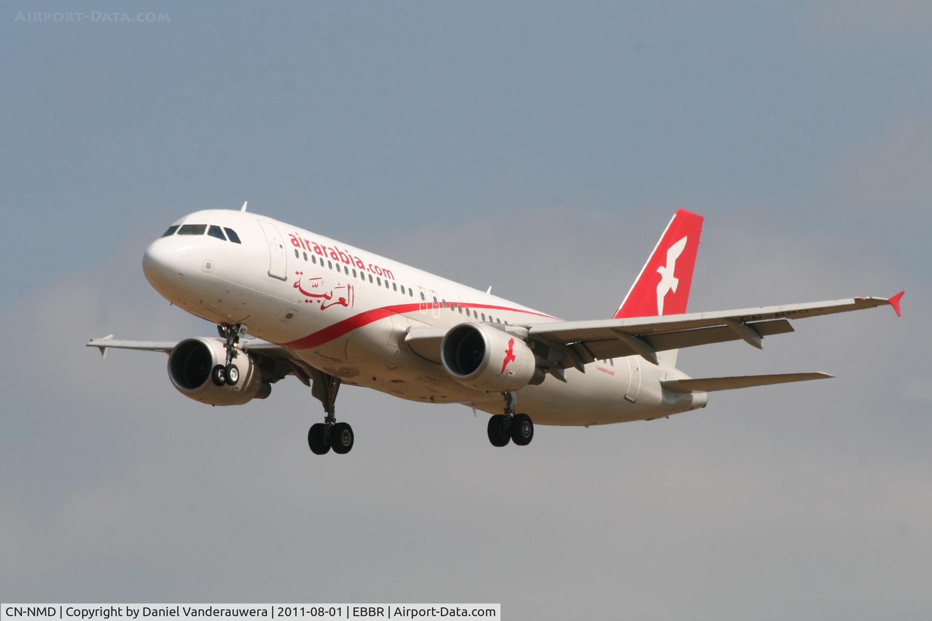 CN-NMD, 2010 Airbus A320-214 C/N 4310, Arrival of flight 3O 2115 to RWY 25L
