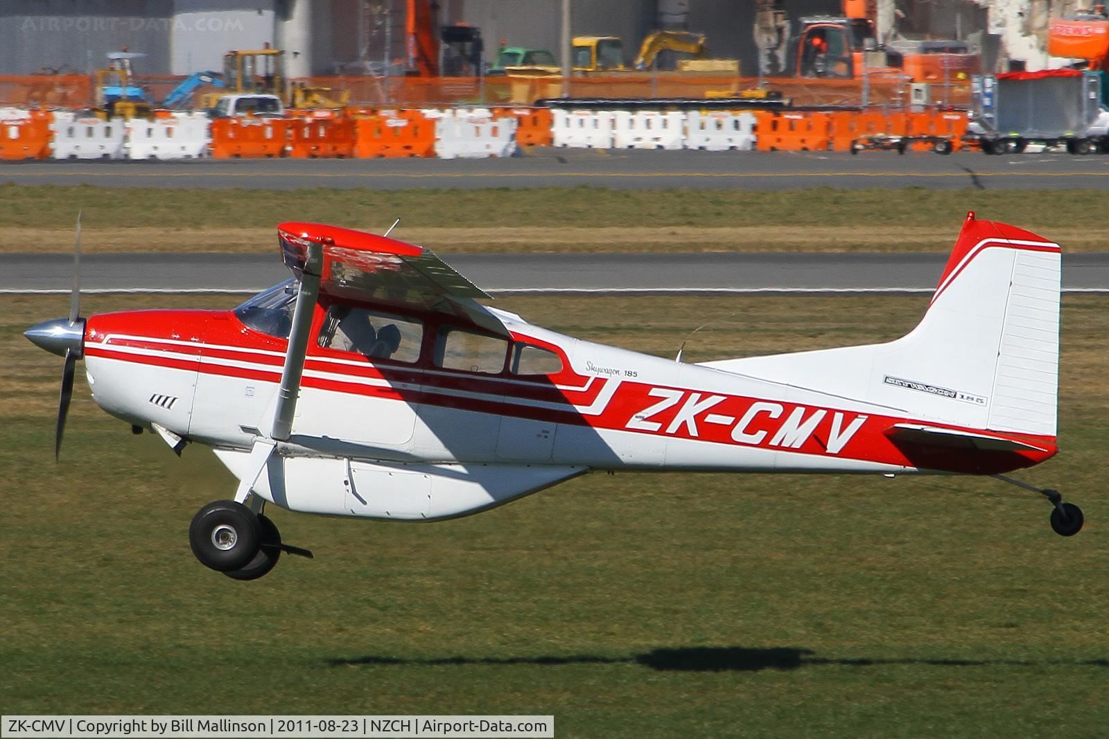 ZK-CMV, Cessna 185B Skywagon C/N 185-0519, A bit wonky