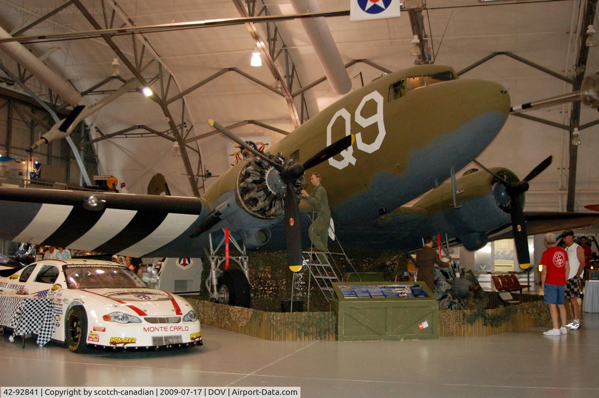 42-92841, 1941 Douglas C-47A Skytrain C/N 12686, 1941 Douglas C-47A Skytrain at the Air Mobility Command Museum, Dover AFB, DE