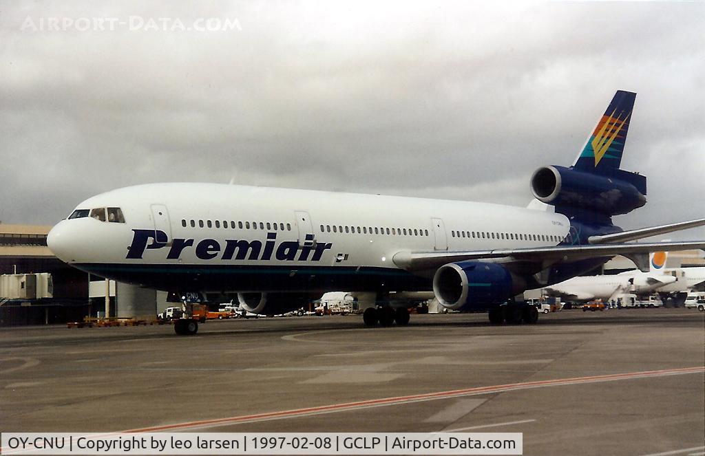 OY-CNU, 1980 McDonnell Douglas DC-10-10 C/N 47832, Las Palmas Gran Canaria 8.2.97