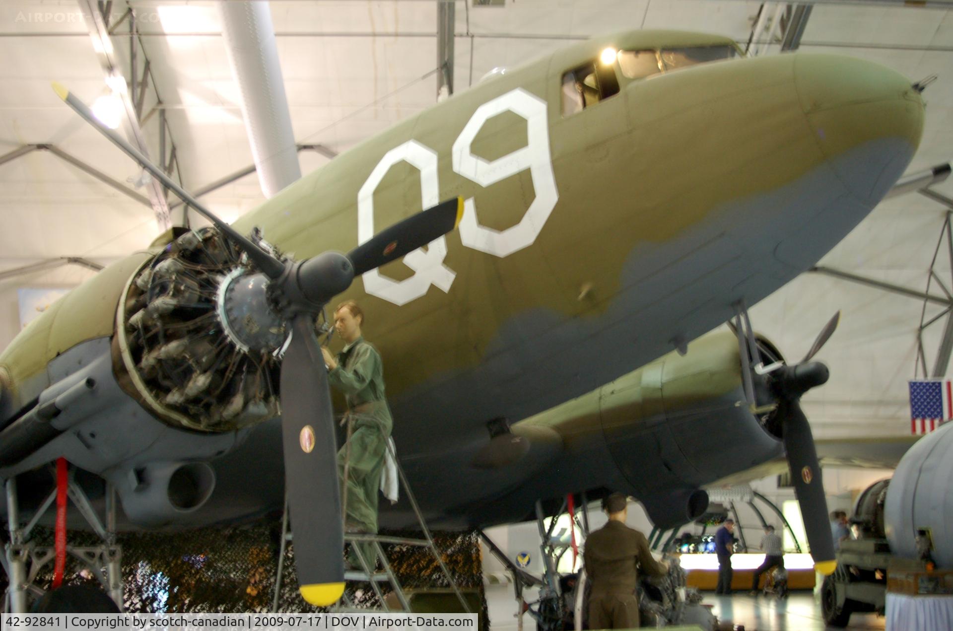 42-92841, 1941 Douglas C-47A Skytrain C/N 12686, 1941 Douglas C-47A Skytrain at the Air Mobility Command Museum, Dover AFB, DE