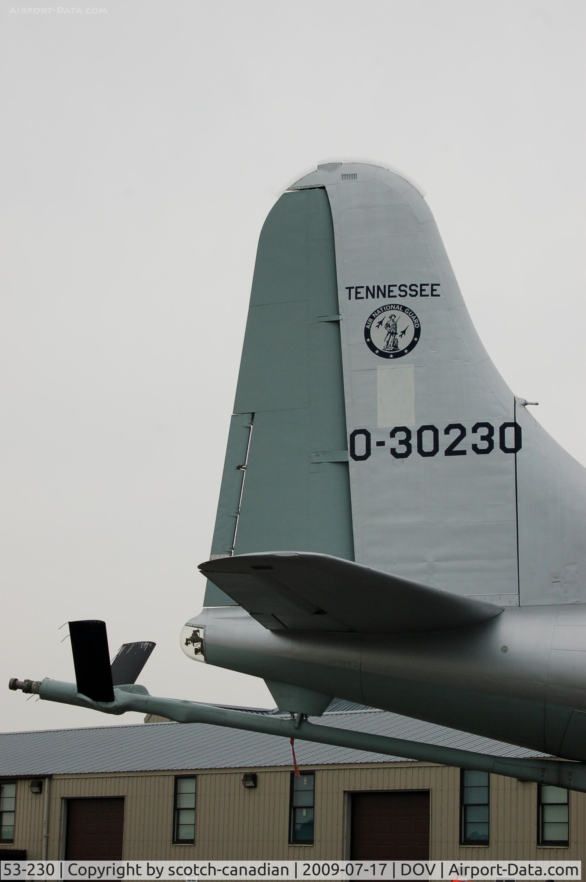 53-230, Boeing KC-97L Stratofreighter C/N 17012, Boeing KC-97L Stratotanker at the Air Mobility Command Museum, Dover AFB, DE
