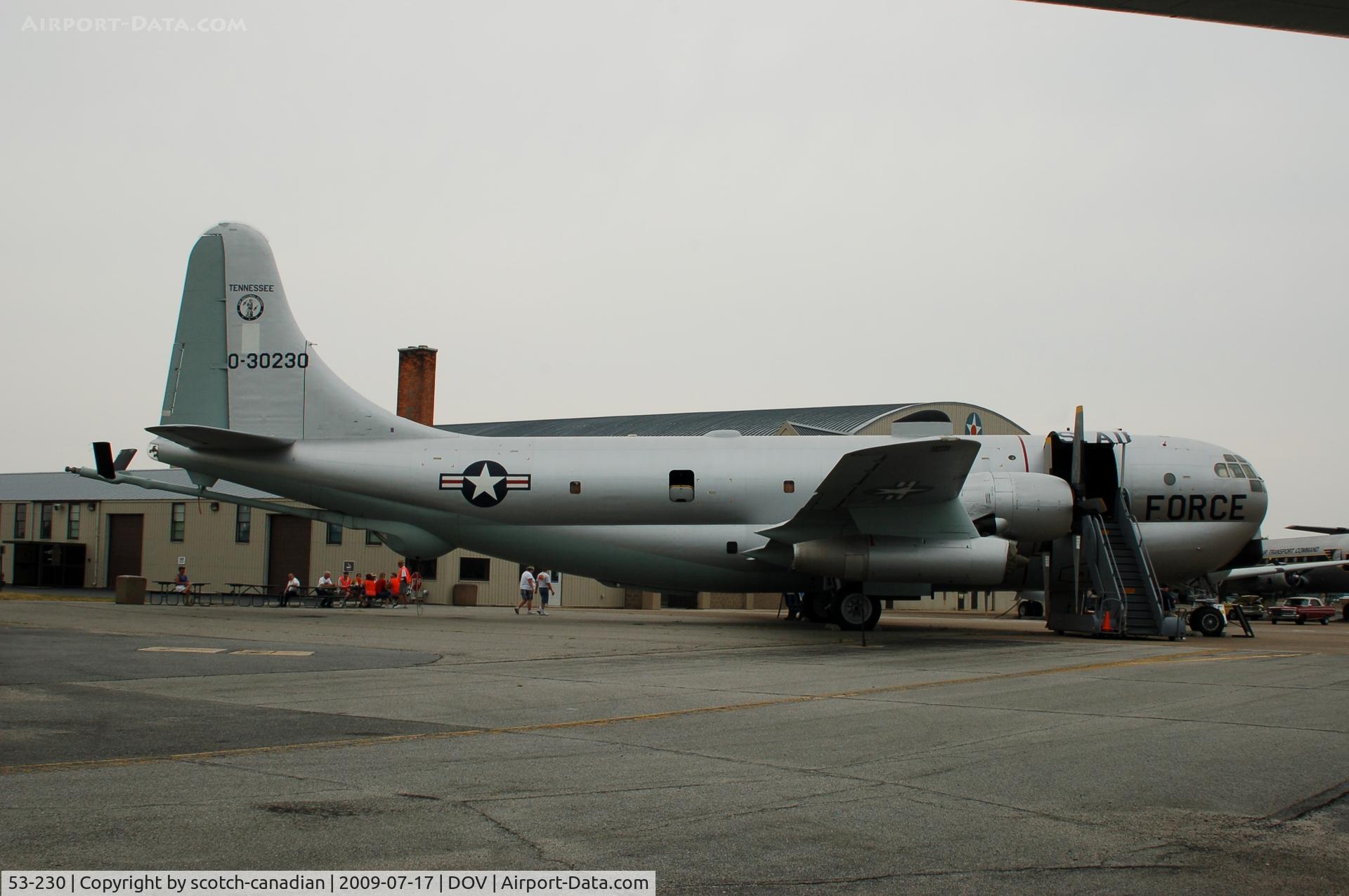 53-230, Boeing KC-97L Stratofreighter C/N 17012, Boeing KC-97L Stratotanker at the Air Mobility Command Museum, Dover AFB, DE