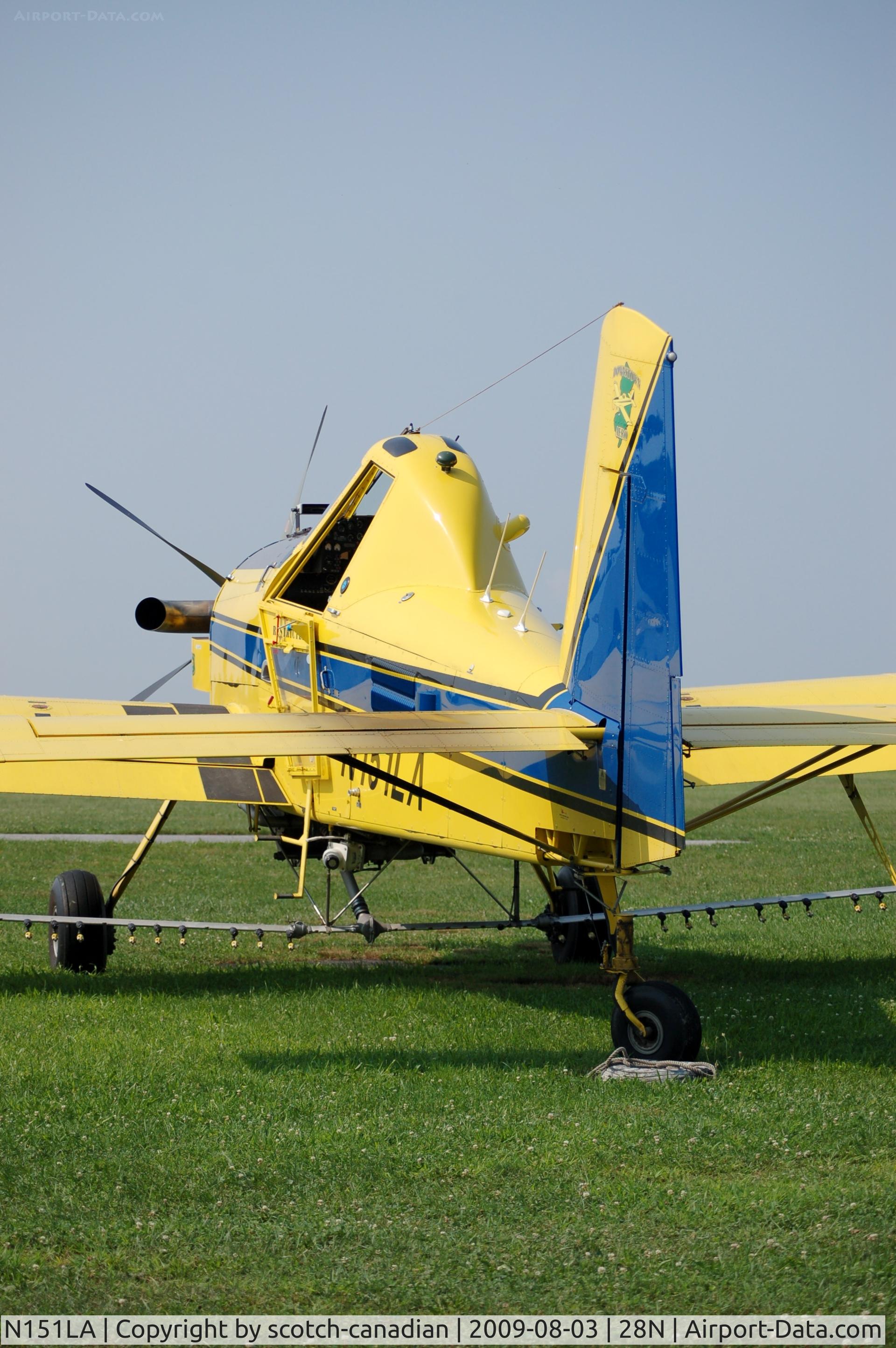 N151LA, 2007 Air Tractor Inc AT-602 C/N 602-1152, 2007 Air Tractor AT-602 N151LA at Vineland-Downstown Airport, Vineland, NJ