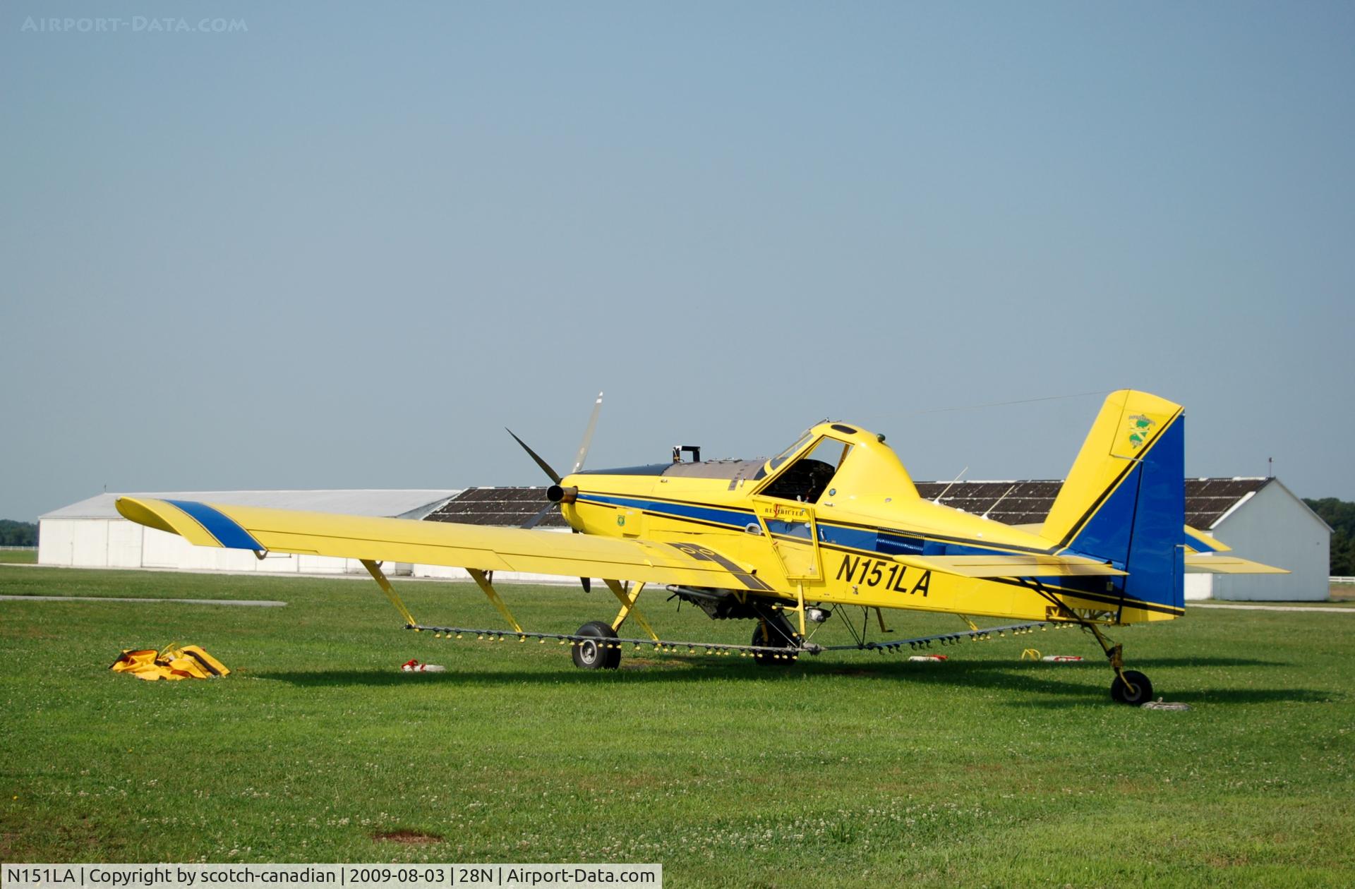 N151LA, 2007 Air Tractor Inc AT-602 C/N 602-1152, 2007 Air Tractor AT-602 N151LA at Vineland-Downstown Airport, Vineland, NJ
