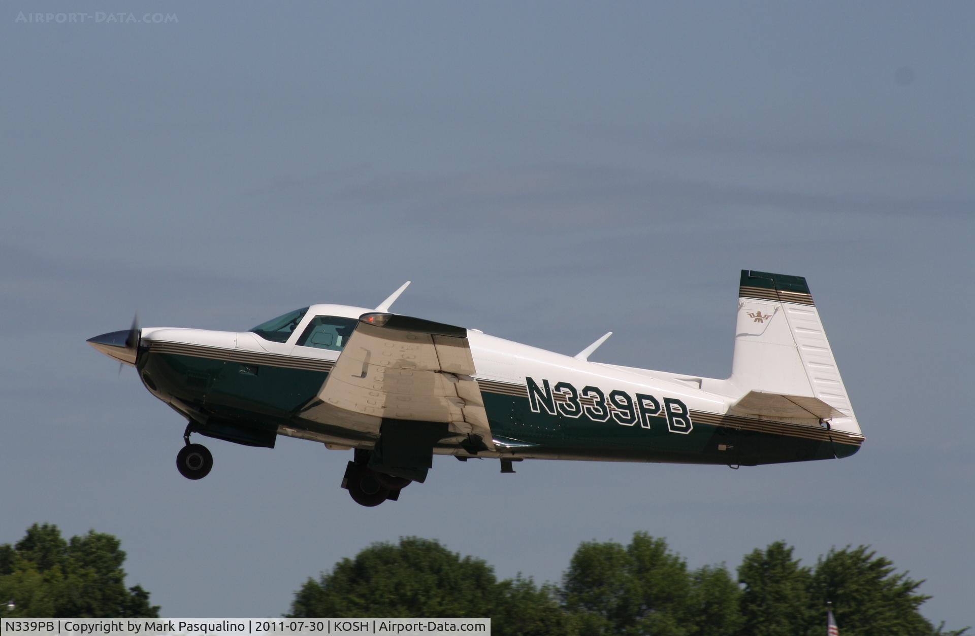 N339PB, 1981 Mooney M20J 201 C/N 24-1221, Mooney M20J
