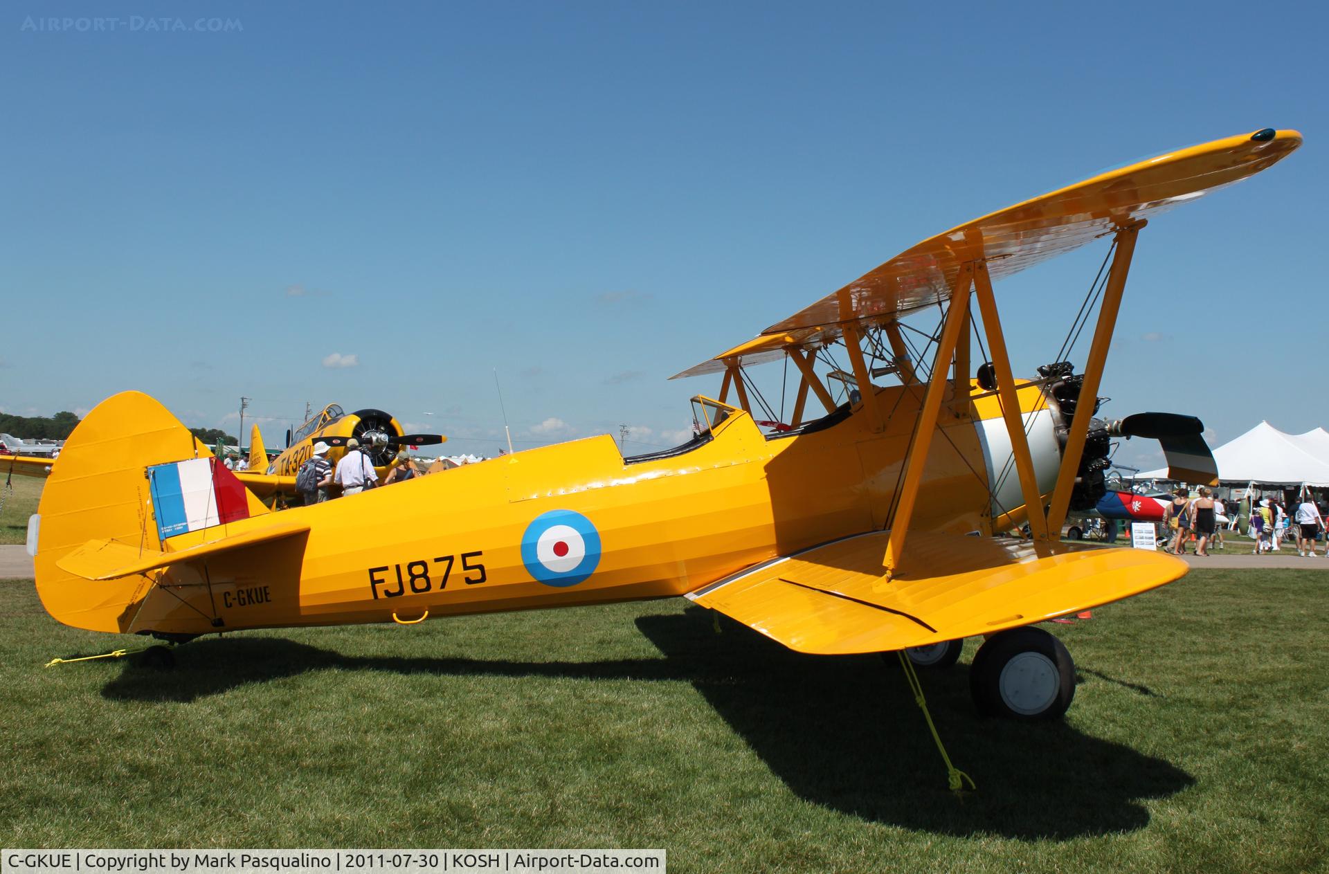 C-GKUE, 1942 Boeing B75N1 C/N 75-3925, Stearman