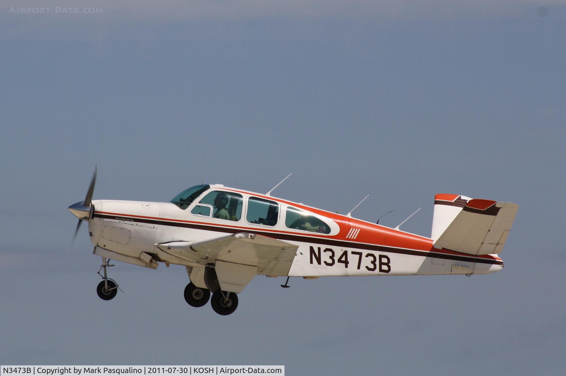 N3473B, 1954 Beech E35 C/N D-3699, Beech E35