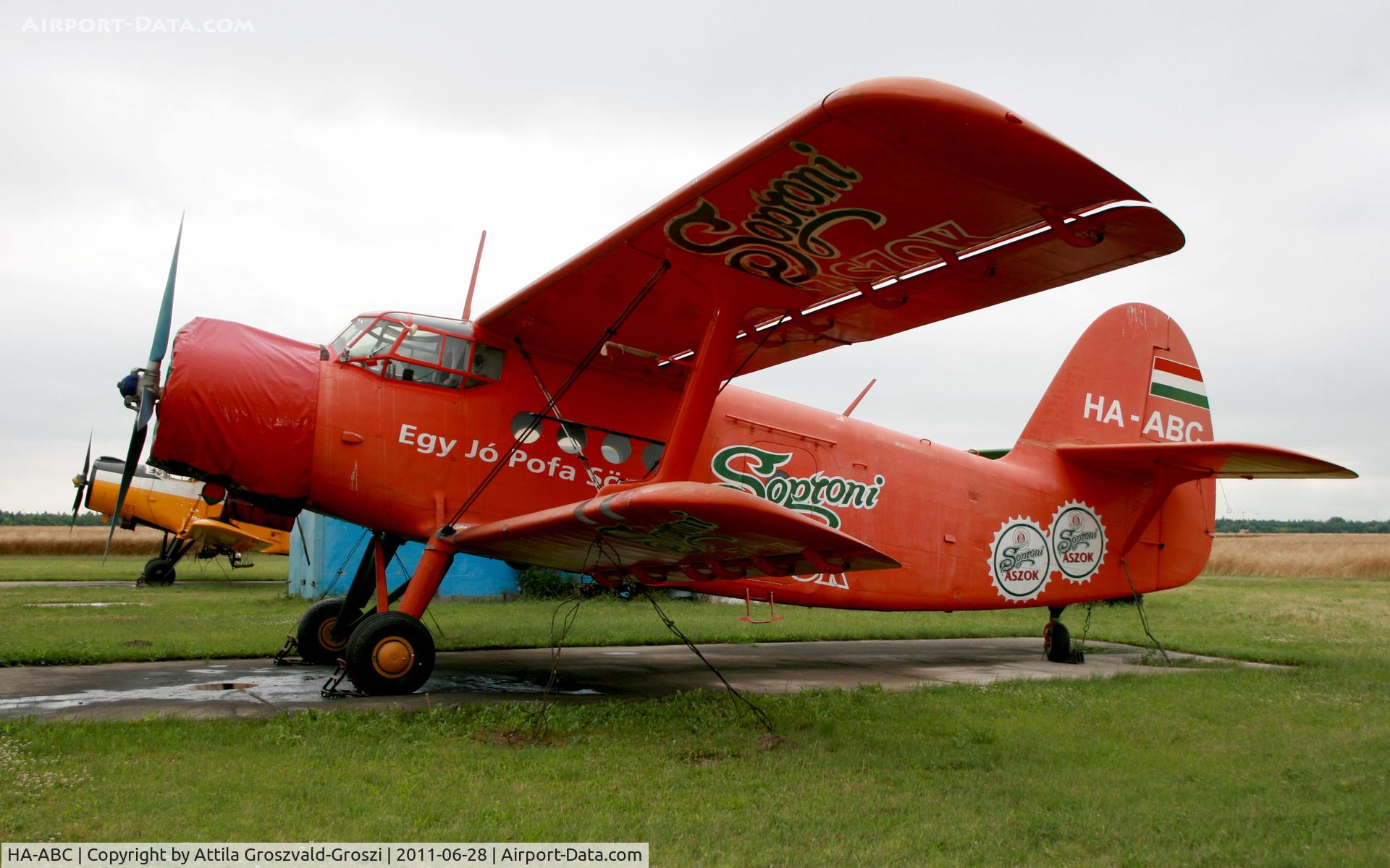 HA-ABC, 1989 PZL-Mielec An-2TD C/N 1G235-20, Györszentiván-Böny Airfield, Hungary