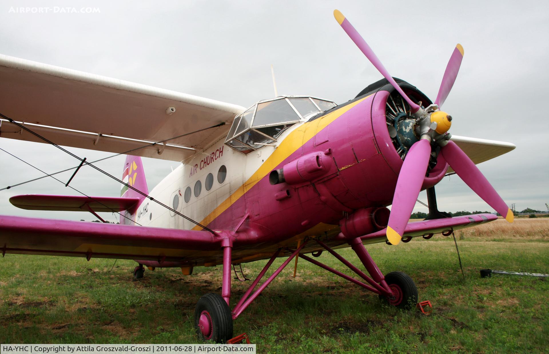 HA-YHC, 1979 PZL-Mielec AN-2PF C/N 1G181-45, Györszentiván-Böny Airfield, Hungary