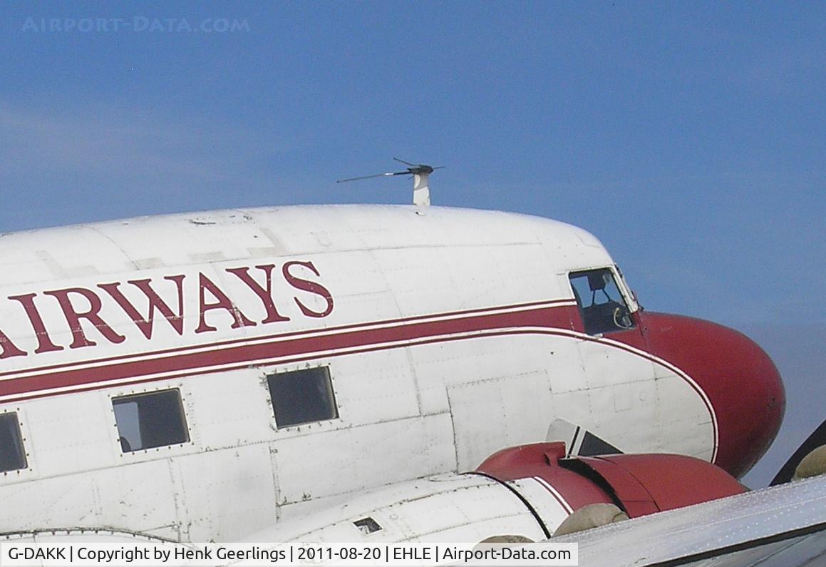 G-DAKK, 1942 Douglas DC-3C-S1C3G (C-47A) C/N 9798, South Coast Airways